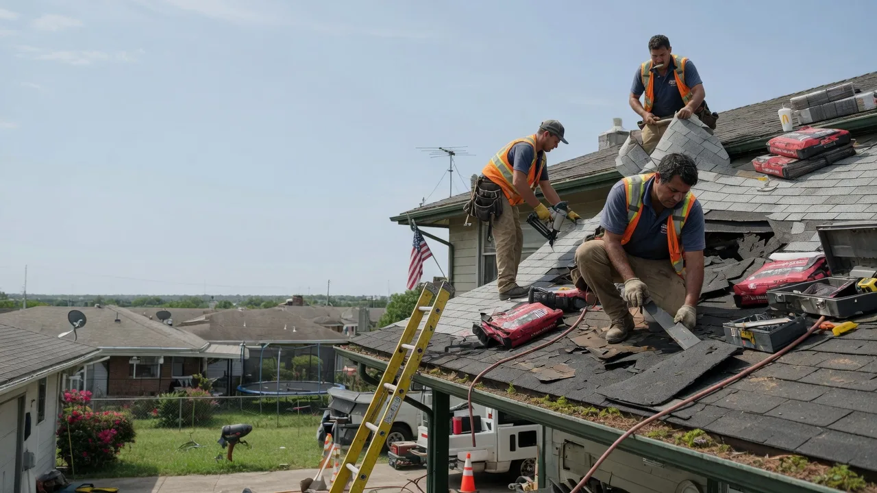 Roof Repair in Tryon, OK near me